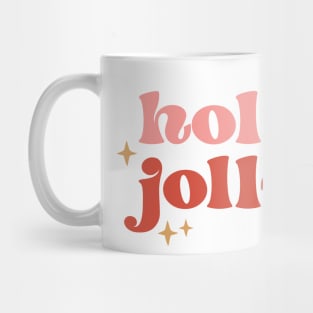 Holly jolly holidays design Mug